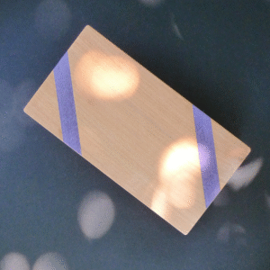 Boîte Couleur Le Plumier en Merisier – Violet
