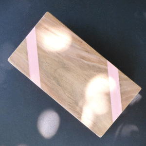 Boîte Couleur Le Plumier en Noyer – Rose