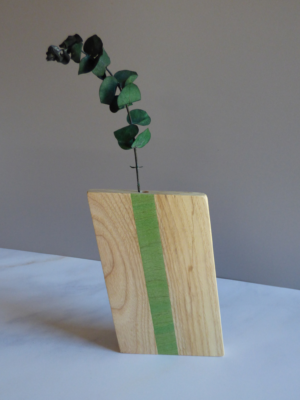 Soliflore Couleur Modèle Élan en Châtaignier – Vert