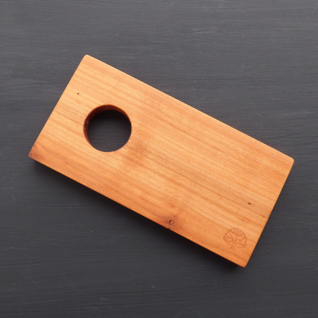 Planche à Œuf à la coque en Merisier